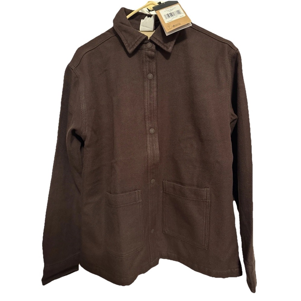 Women's NWT Northface Coal Brown W Valley‎ Twill Utility Coat Small